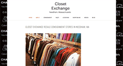Desktop Screenshot of closetexchange.com